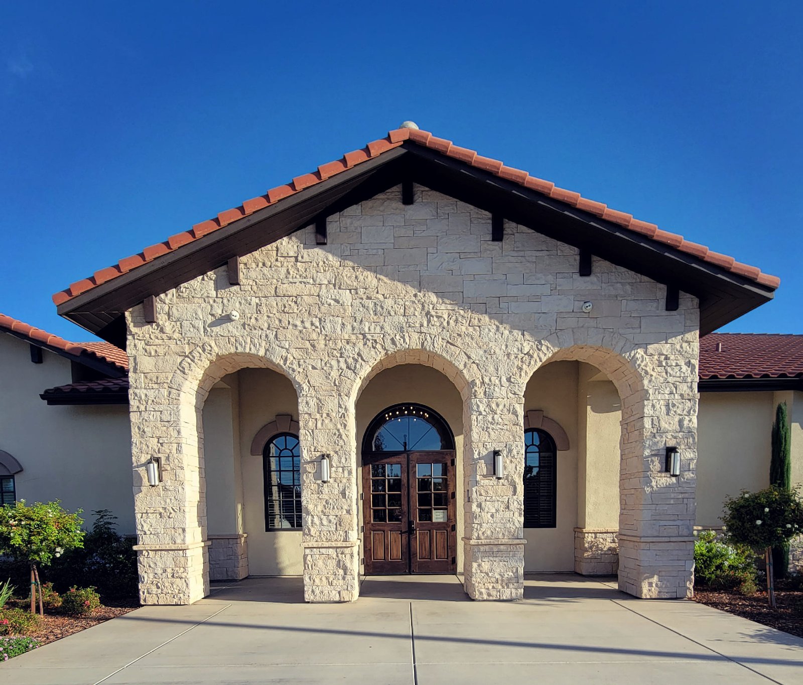 Whitehurst Funeral masonry project